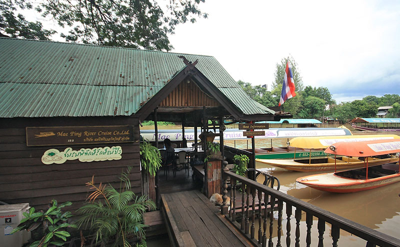 ท่าเรือวัดชัยมงคล เชียงใหม่ maeping river cruise