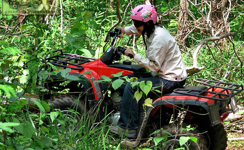 ขับรถ ATV บ้านแม่ตะมาน เชียงใหม่