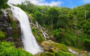 น้ำตกวชิรธาร doi inthanon national park chiang mai