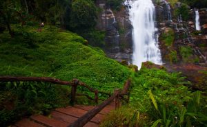 น้ำตกวชิรธาร doi inthanon national park chiang mai