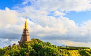 พระมหาธาตุเจดีย์ นภเมทนีดล – นภพลภูมิสิริ doi inthanon national park chiang mai