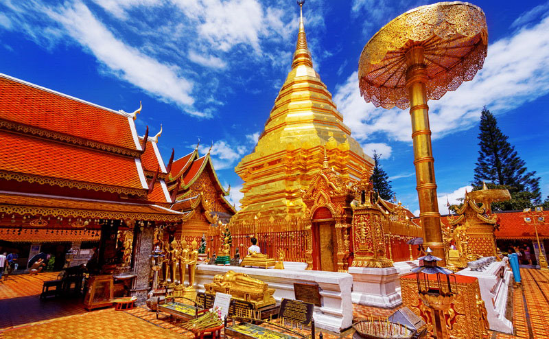 องค์พระธาตุดอยสุเทพ doi suthep temple bhubing palace tour