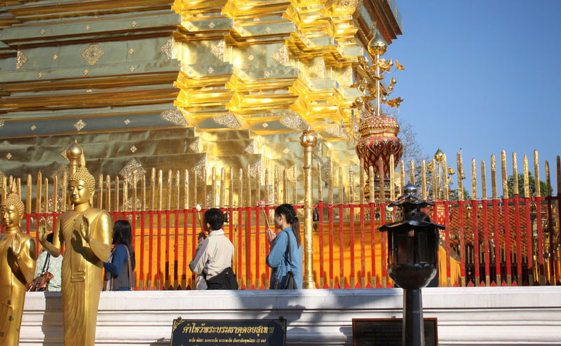 องค์พระธาตุดอยสุเทพ doi suthep temple bhubing palace tour