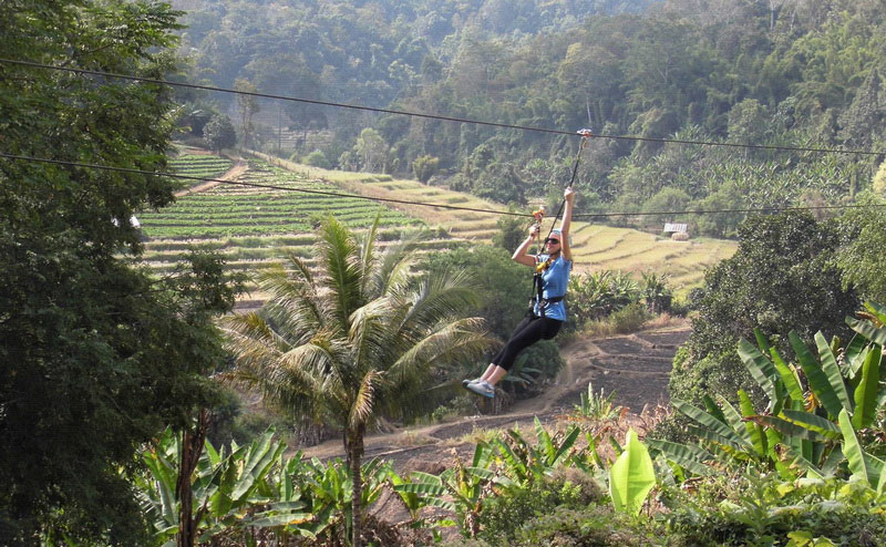 โหนสลิง Eagle Track เชียงใหม่