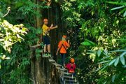 โหนสลิง Flight of the Gibbon แม่กําปอง เชียงใหม่