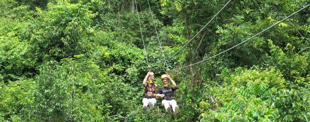 ทัวร์โหนสลิง Flight of the Gibbon แม่กําปอง เชียงใหม่