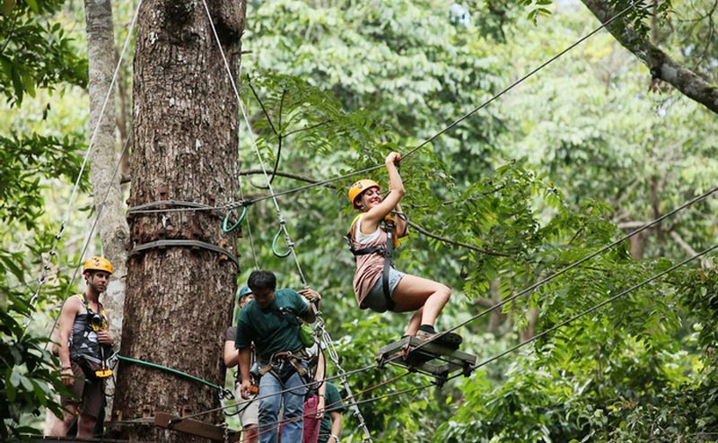 ทัวร์โหนสลิง Flying Squirrels เชียงใหม่