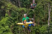 โหนสลิง Jungle Flight ดอยสะเก็ด เชียงใหม่