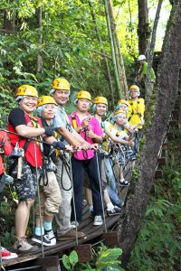 โหนสลิง Jungle Flight ดอยสะเก็ด เชียงใหม่