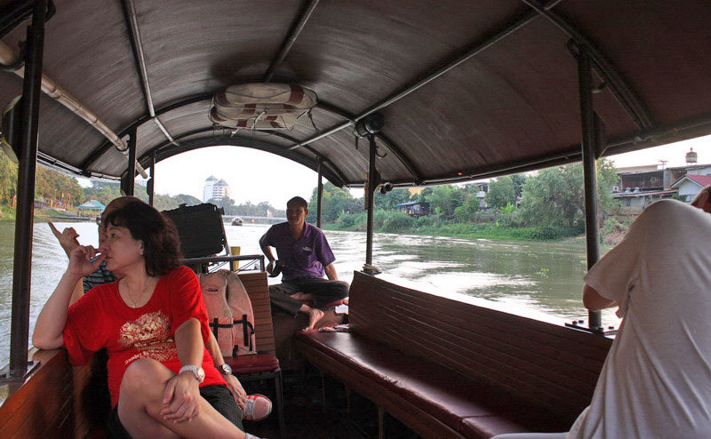 นั่งเรือชมแม่น้ำปิง maeping river cruise