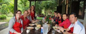 ทัวร์ทำอาหารไทย บรรยากาศในสวนผักออร์แกนิก เชียงใหม่