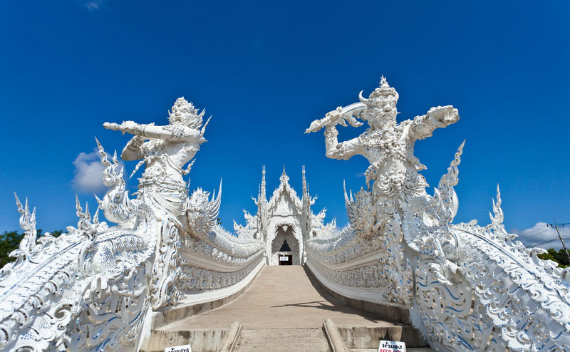 วัดร่องขุ่น เชียงราย chiang rai white temple one day tour