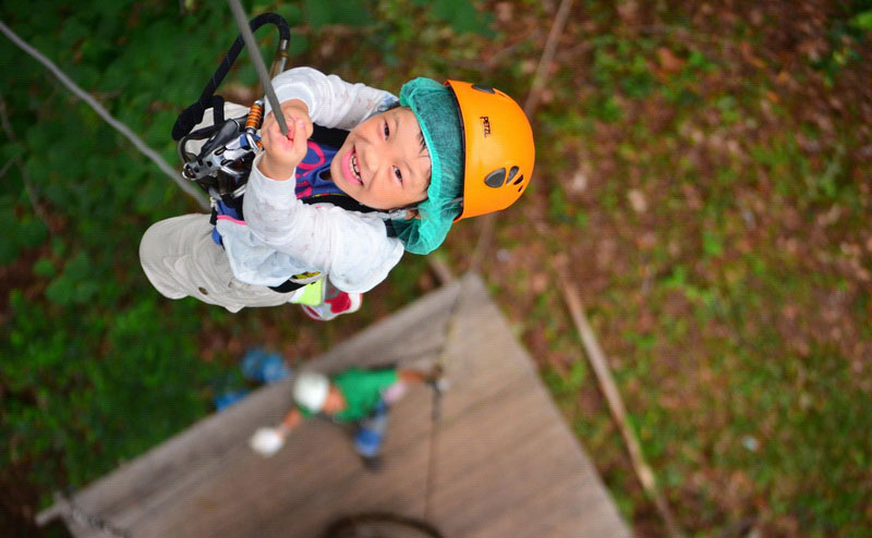 โหนสลิง Jungle Flight ดอยสะเก็ด เชียงใหม่